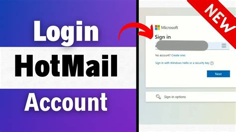 How to sign in to Hotmail .